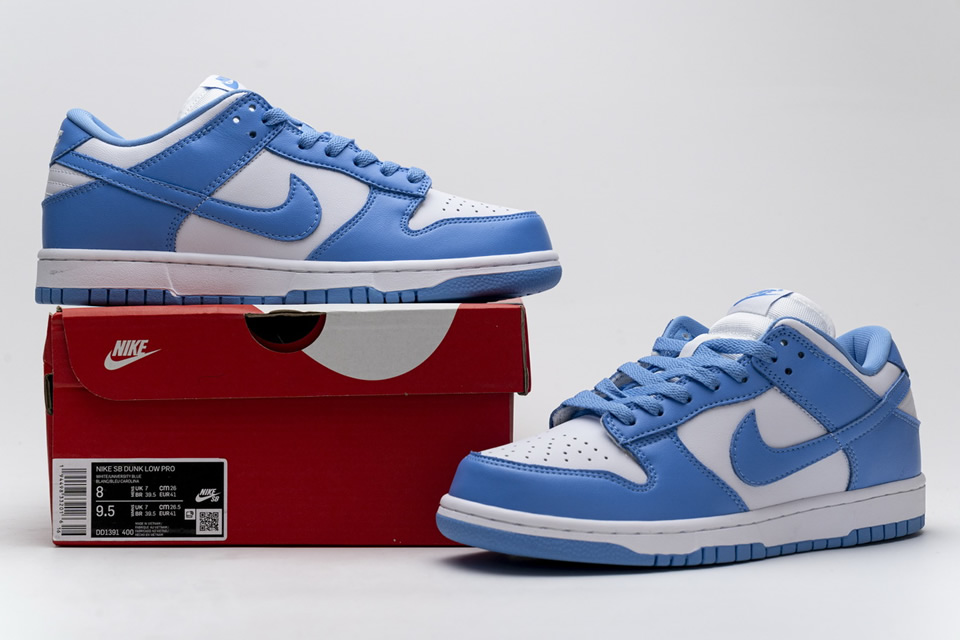 Nike Dunk Low SP White Blue - view 2