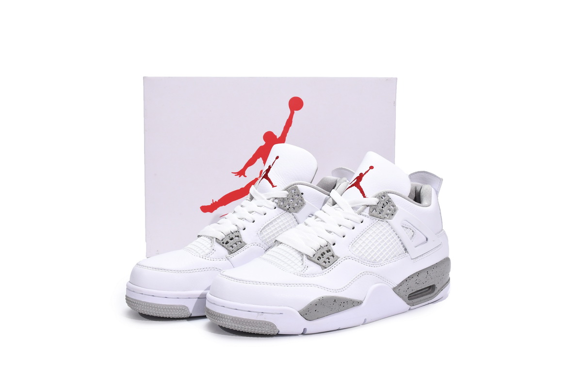 CT8527-100 Air Jordan 4 White Oreo - view 1