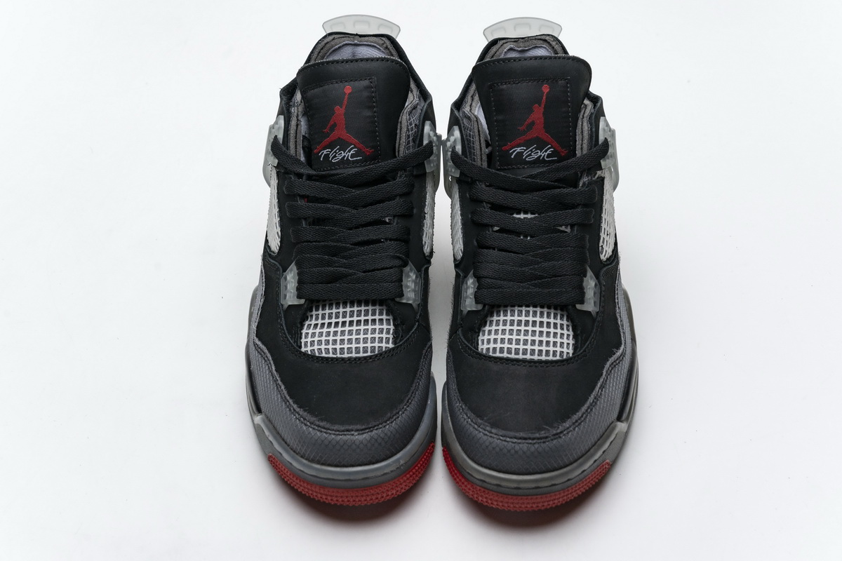 CV9388-001 OFF White x Air Jordan 4 Bred - view 3