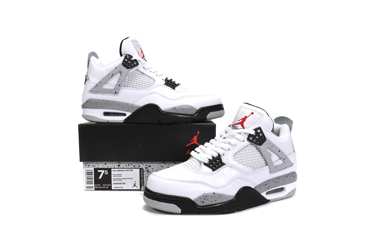 Air Jordan 4 Retro OG “White Cement” 840606-192 - view 1