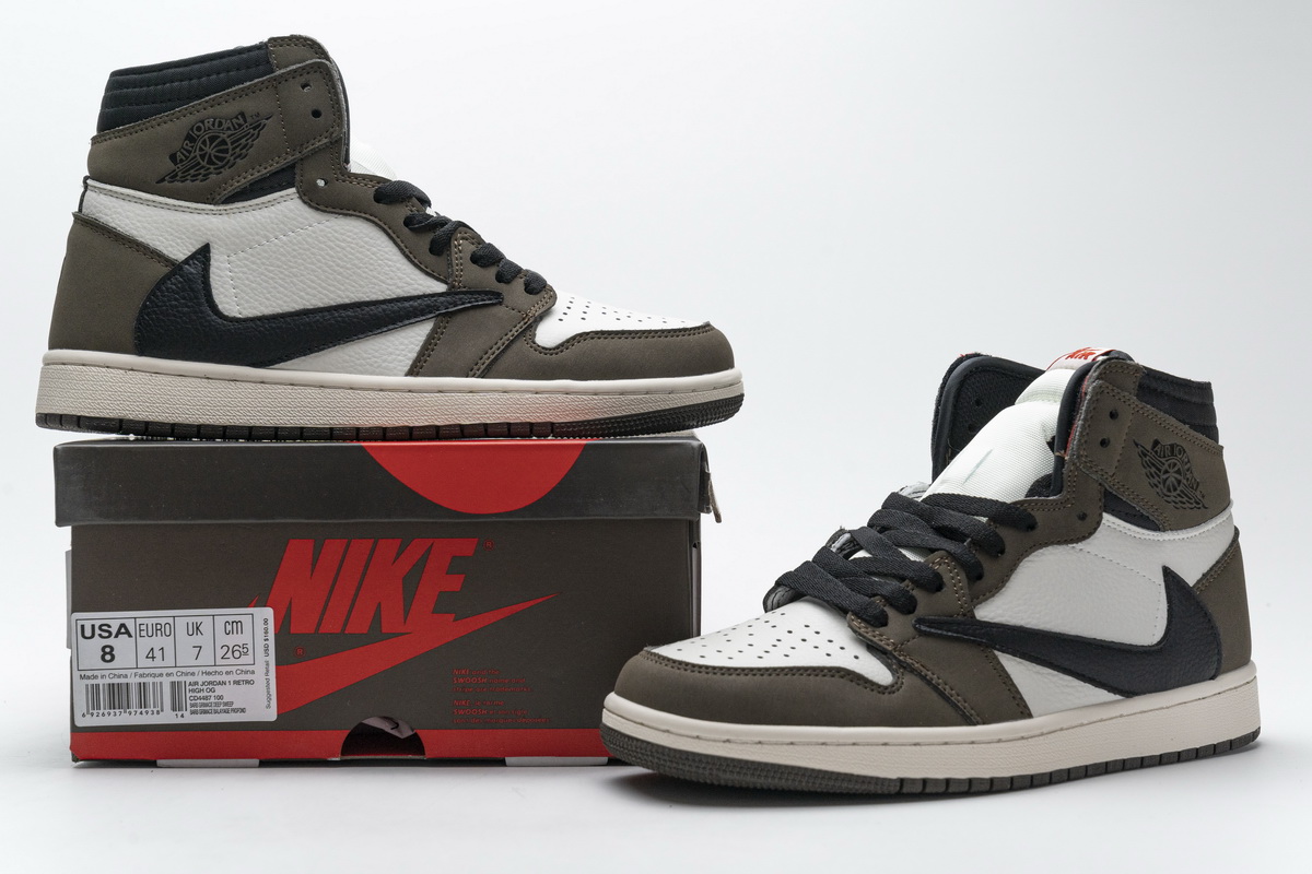 Travis Scott x Air Jordan 1 High OG TS SP - view 1