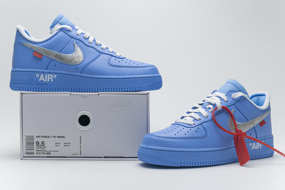 Coco -OFF White X Air Force 1 ’07 Low MCA - view 7