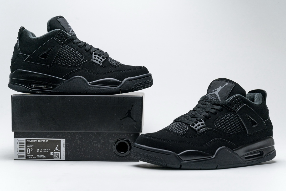 Air Jordan 4 Retro “Black Cat” - view 2