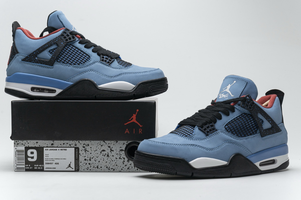 Air Jordan 4 Retro “Houston Oilers” - view 1