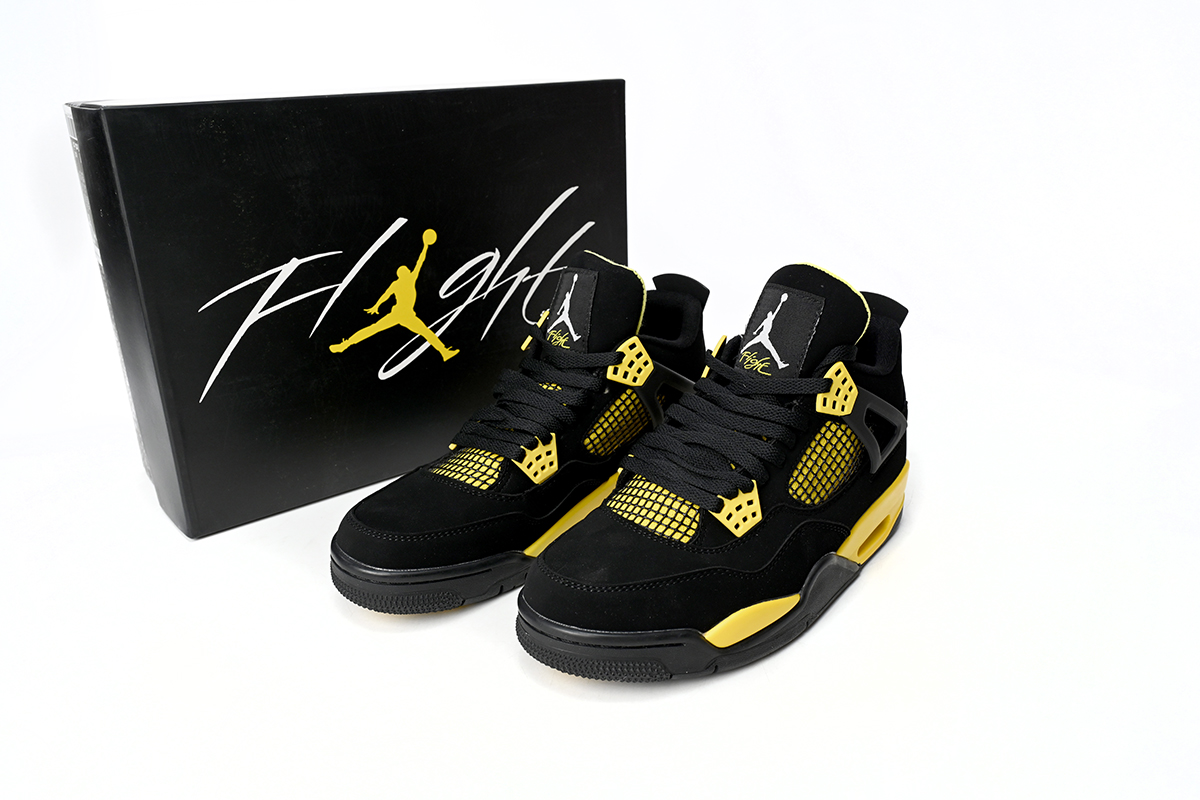 Air Jordan 4 Thunder Yellow - view 1